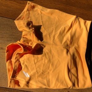 DO YOU EVEN excel short in sherbet orange